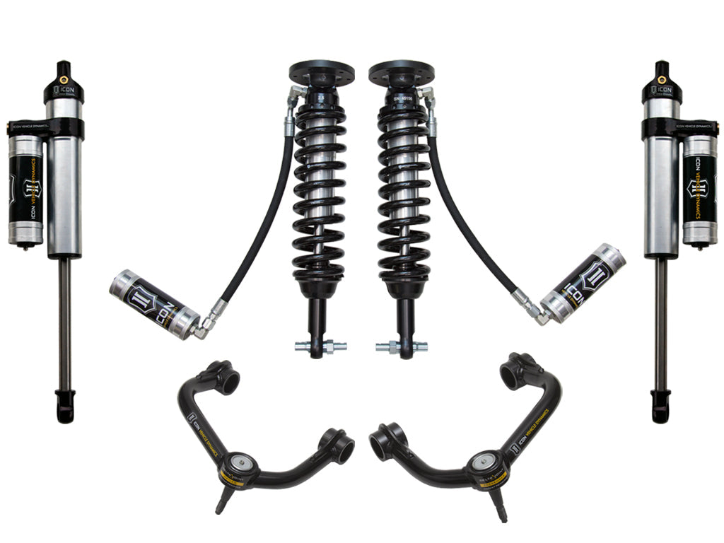 ICON 2014 Ford F-150 2WD, 1.75-2.63" Lift, Stage 4 Suspension System, Tubular