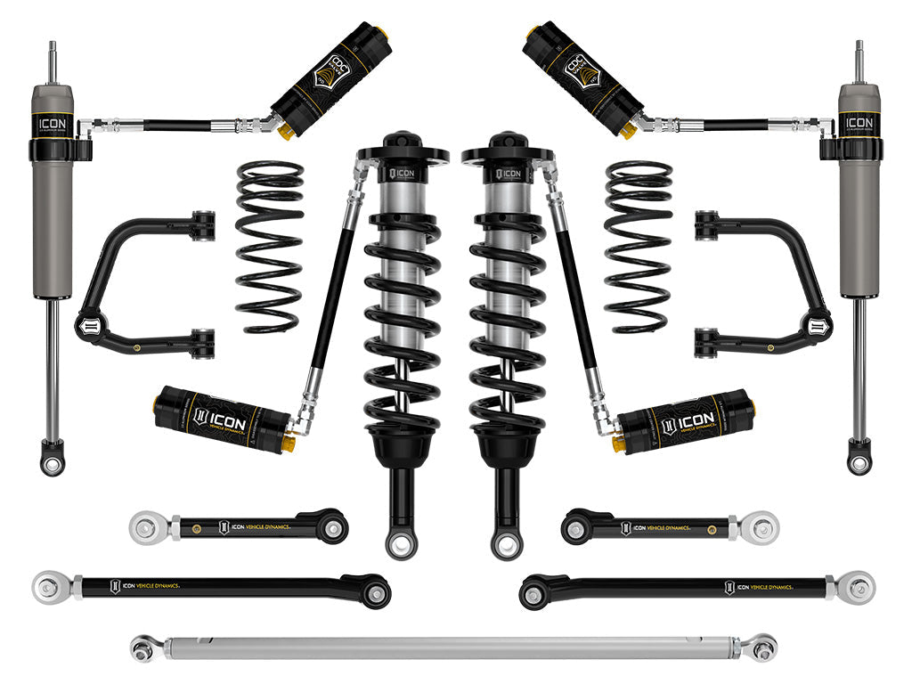 ICON 2025-2026 Toyota 4Runner 2WD, 1.25-3" Lift, Stage 10 Suspension System, Tubular