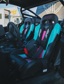 XCR Suspension Seat (Pair with Mounts) (Custom) for Honda (Rear)