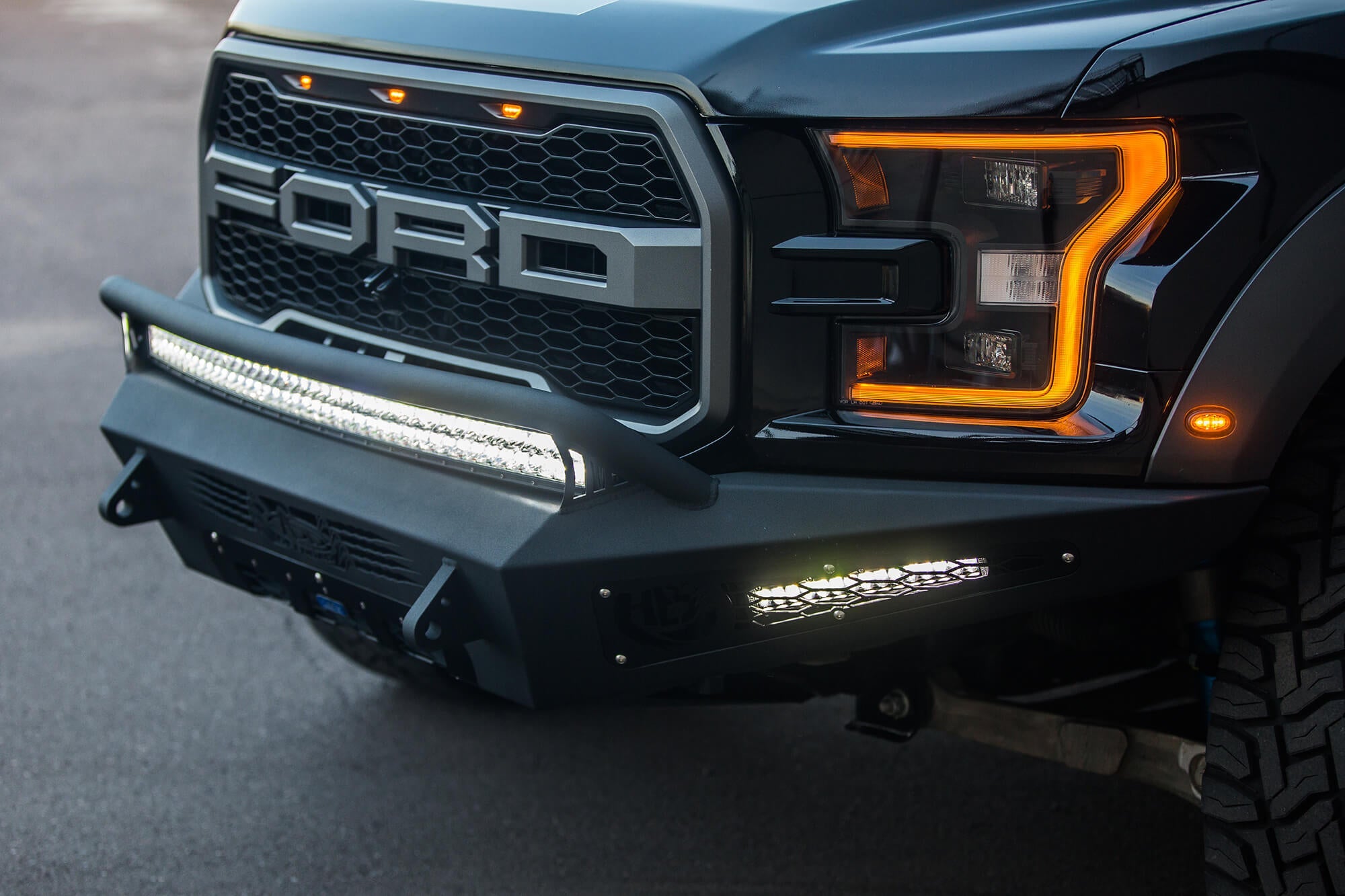 2017-2020 Ford Raptor HoneyBadger Front Bumper