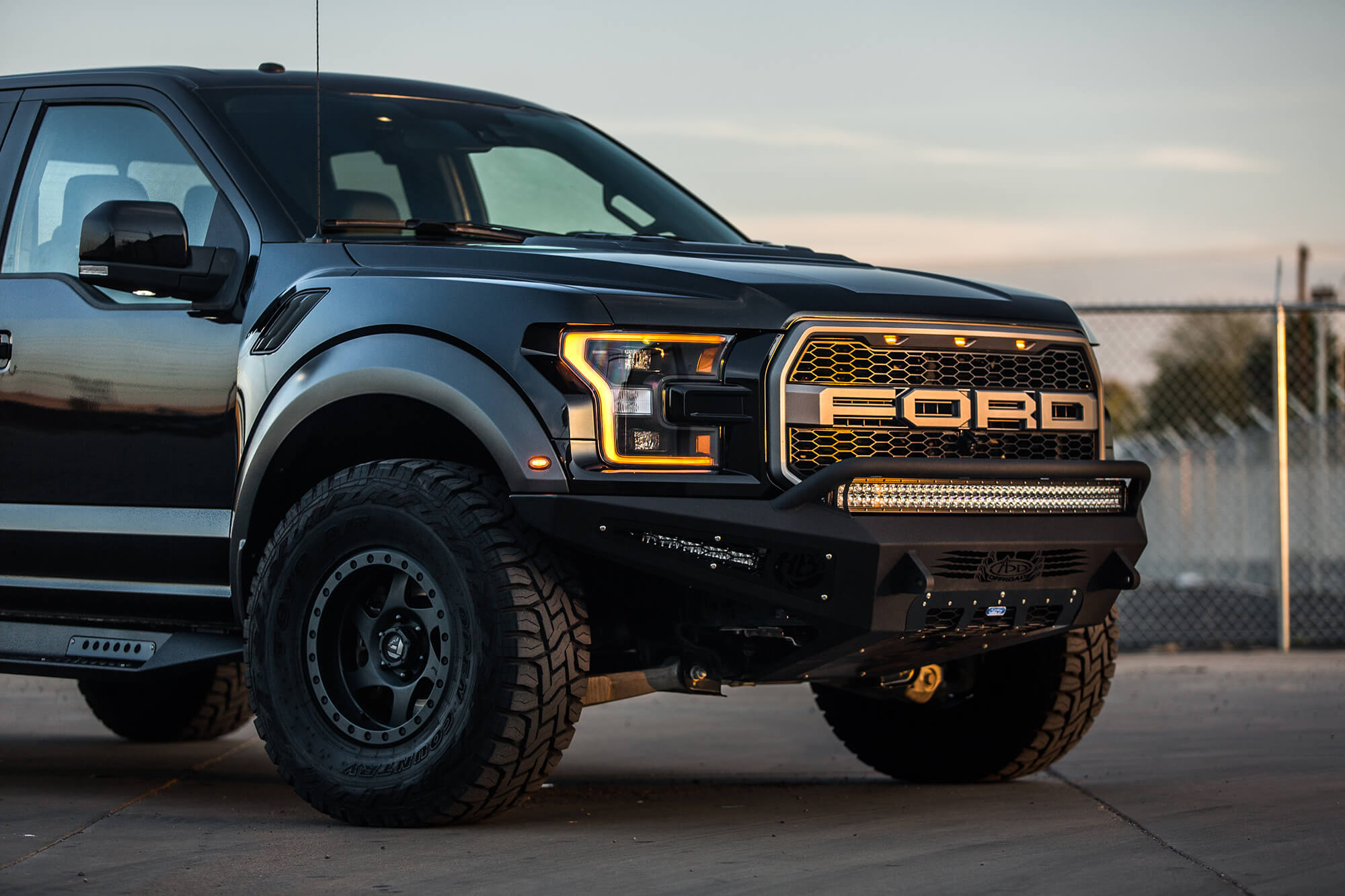 2017-2020 Ford Raptor HoneyBadger Front Bumper