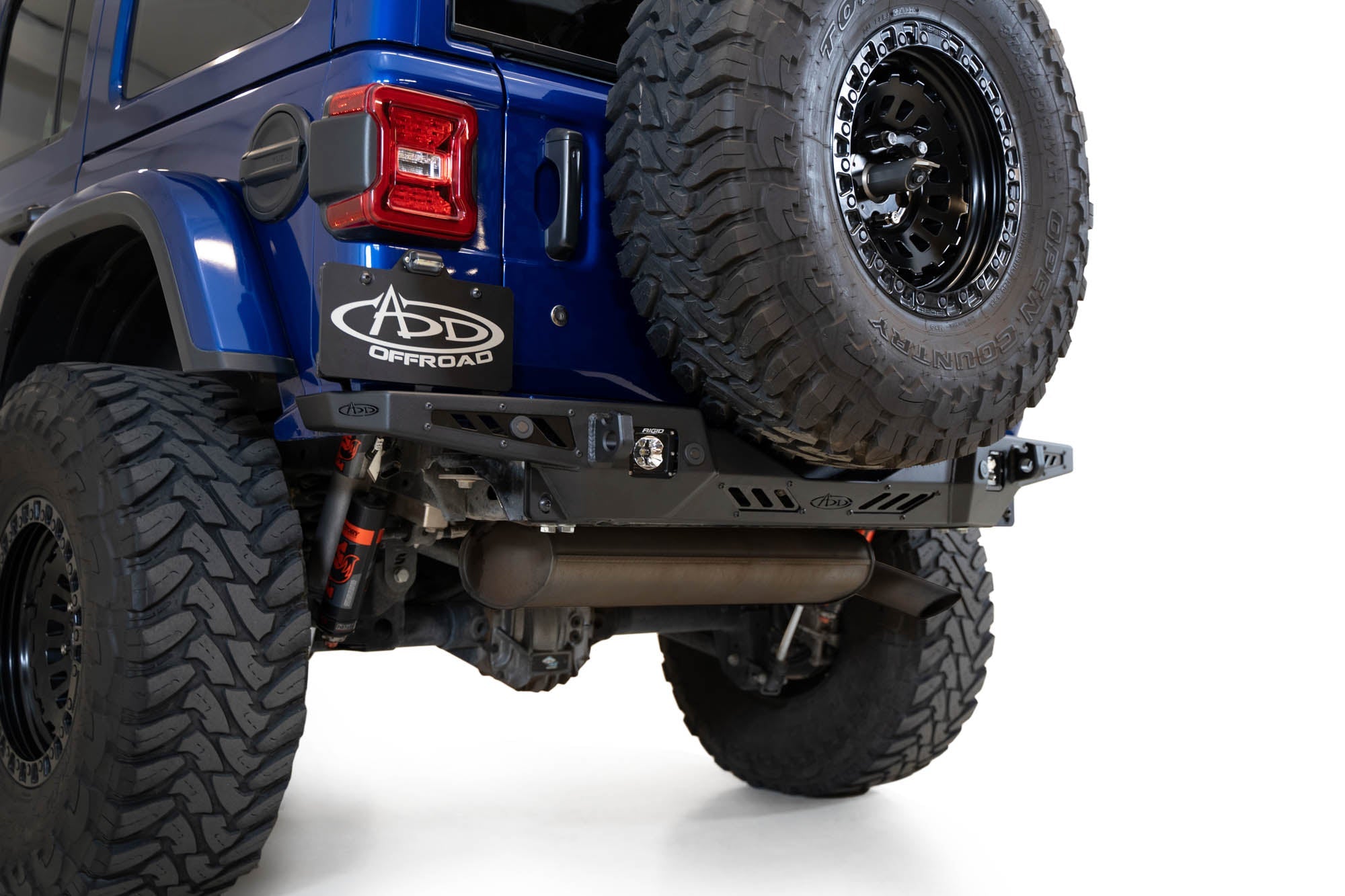2018-2026 Jeep Wrangler JL Stealth Fighter Rear Bumper