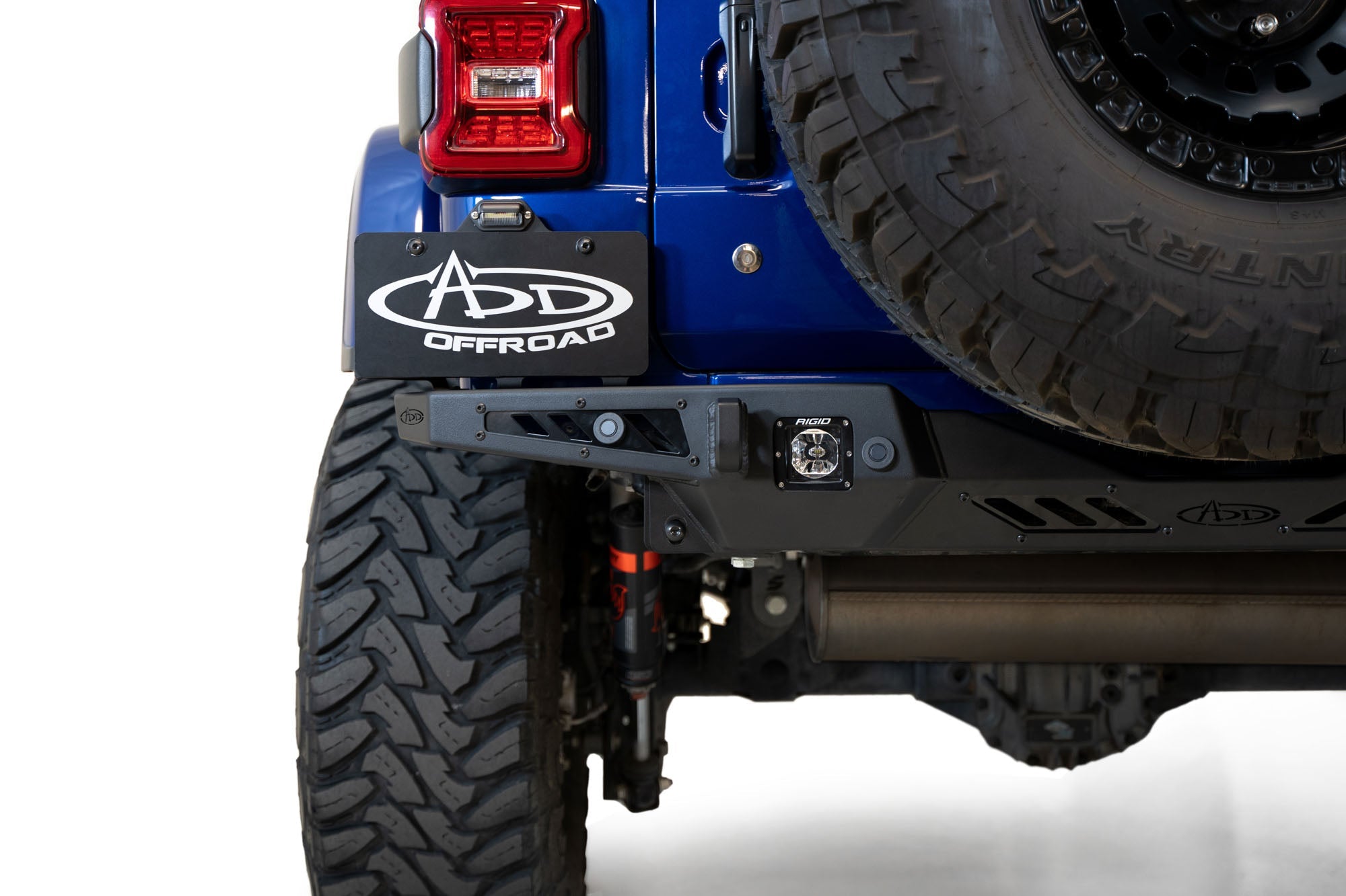 2018-2026 Jeep Wrangler JL Stealth Fighter Rear Bumper