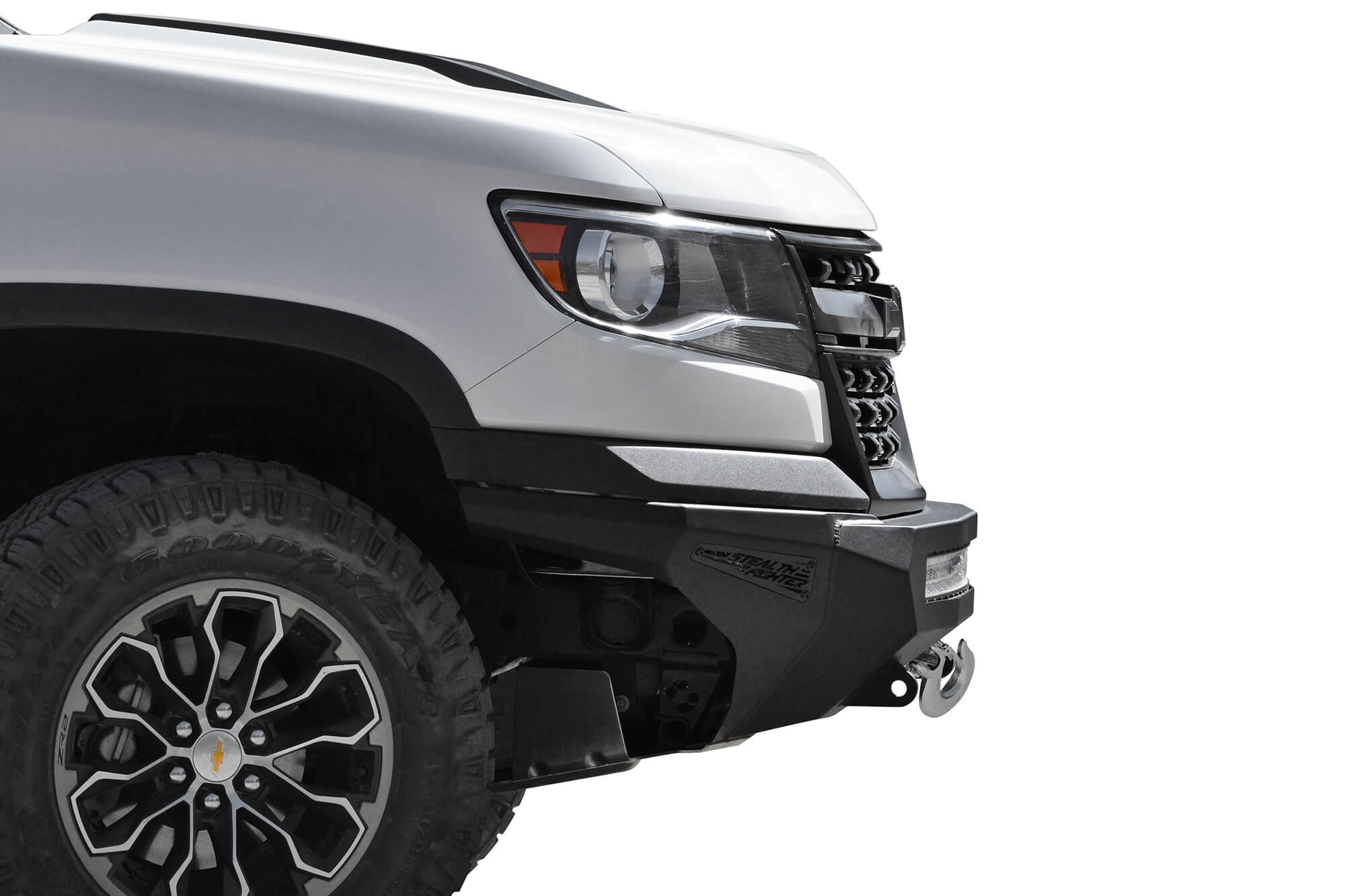 2017-2021 Chevy Colorado ZR2 Stealth Fighter Winch Front Bumper