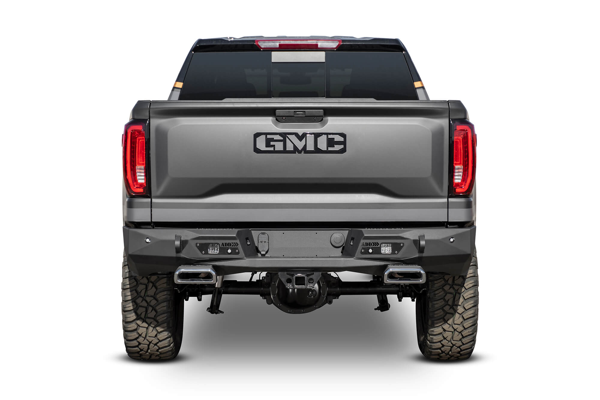 2019-2021 Chevy/GMC 1500 Stealth Fighter Rear Bumper w/ Exhaust Tips