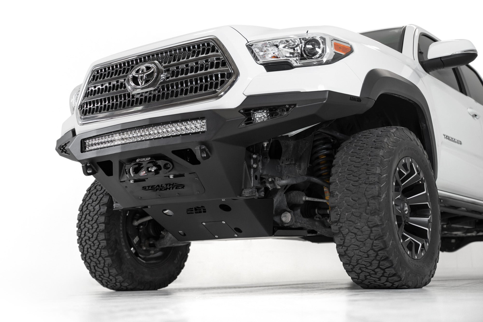 2016-2023 Toyota Tacoma Stealth Fighter Winch Front Bumper