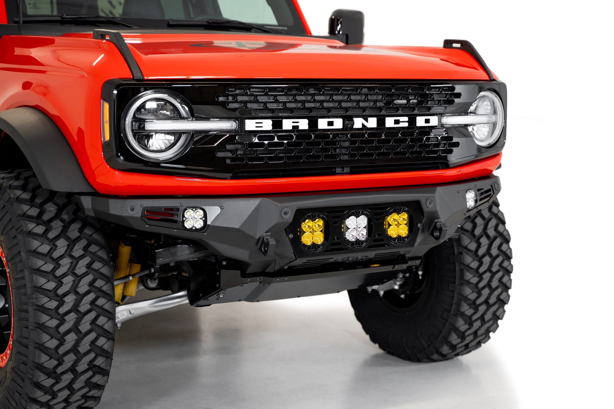 2021-2026 Ford Bronco Bomber Front Bumper (Baja)