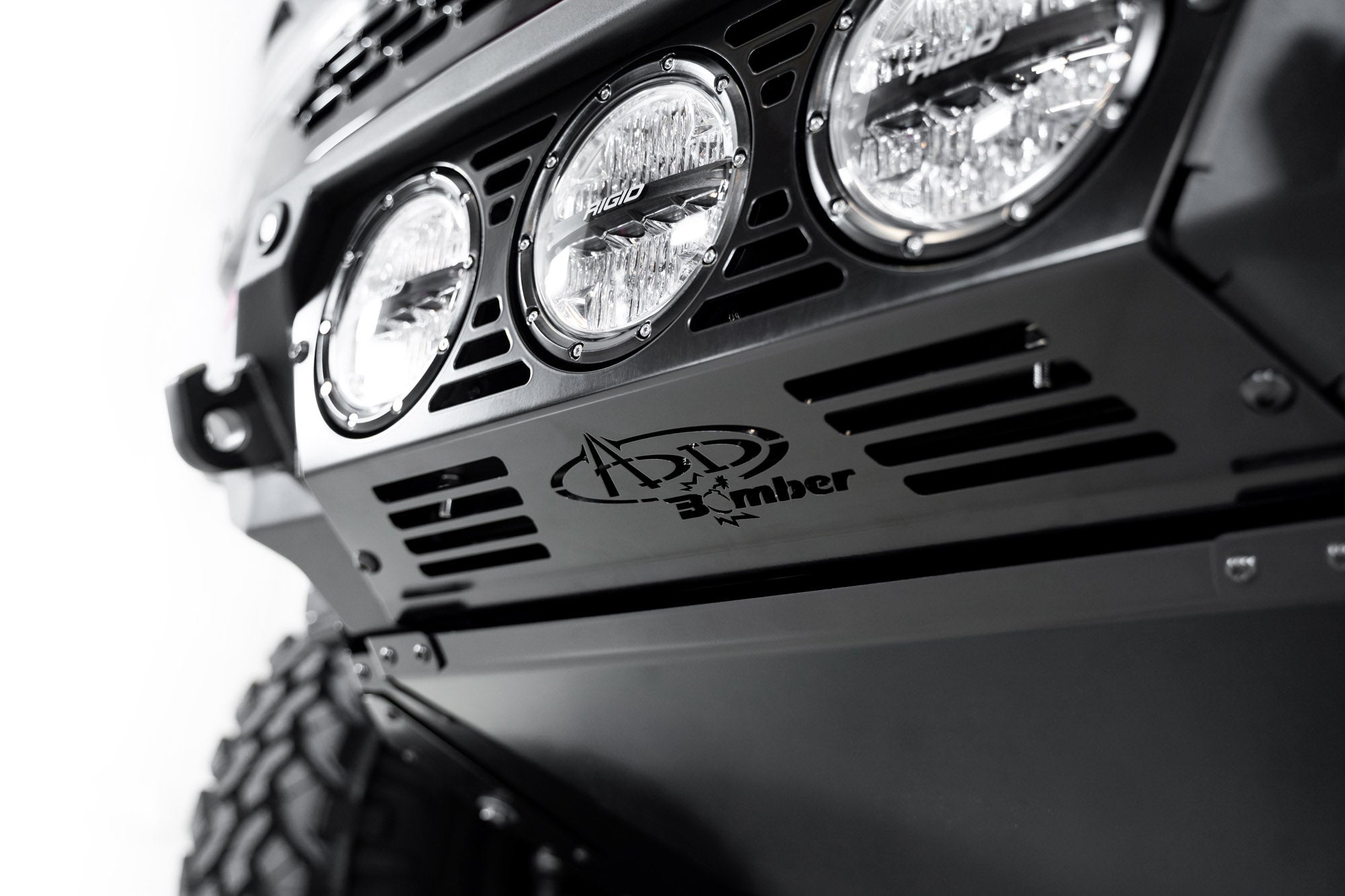 2021-2026 Ford Bronco Bomber Front Bumper (Rigid)