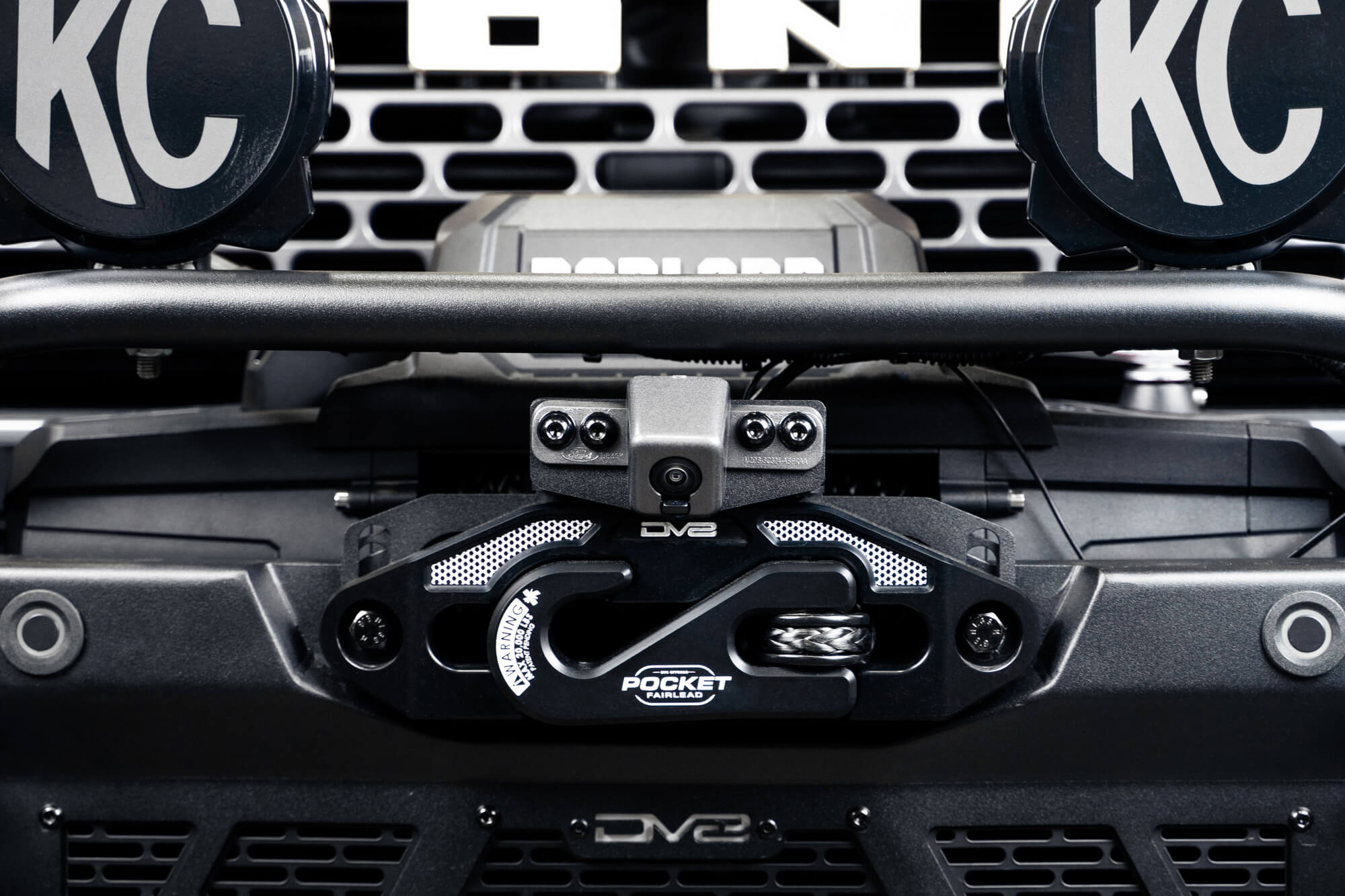 2021-2025 Ford Bronco | Front Camera Relocation Bracket | DV8 Offroad