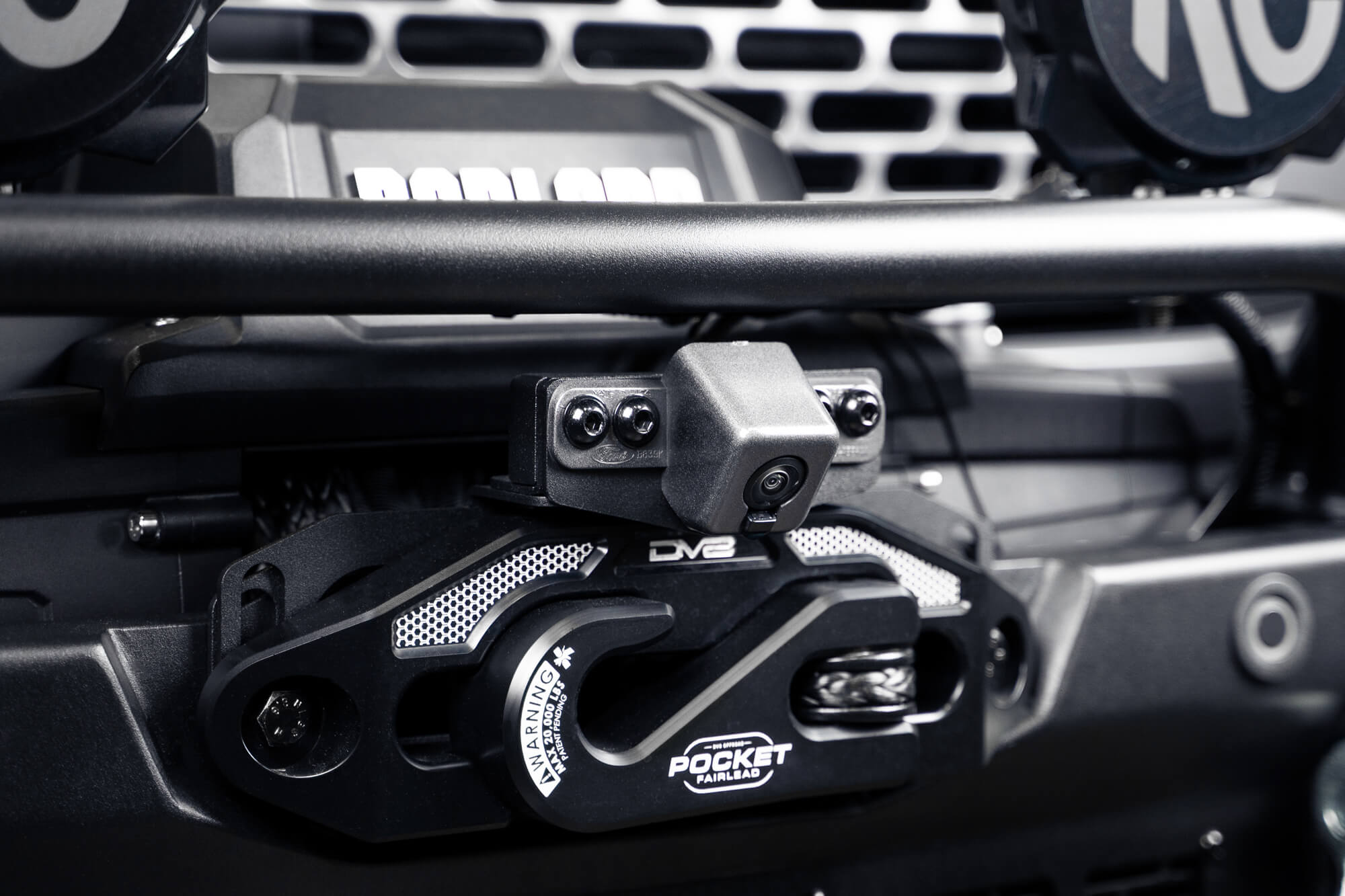 2021-2025 Ford Bronco | Front Camera Relocation Bracket | DV8 Offroad
