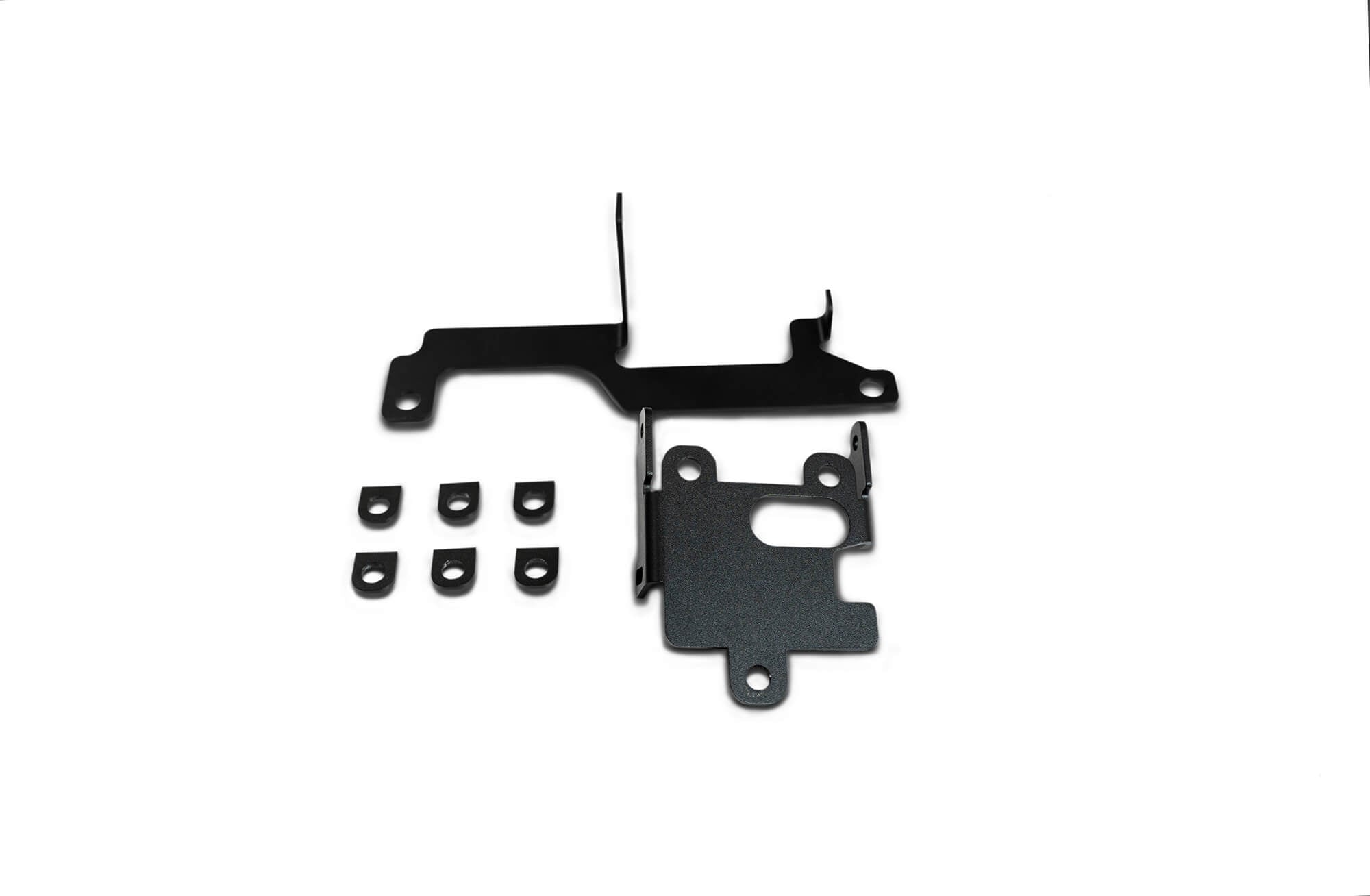 2021-2026 Ford Bronco Adaptive Cruise Control Relocation Bracket in Hammer Black