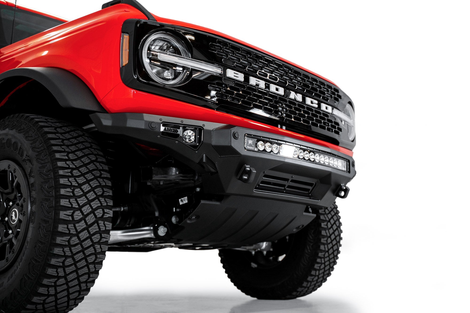 2021-2026 Ford Bronco Stealth Fighter Front Bumper