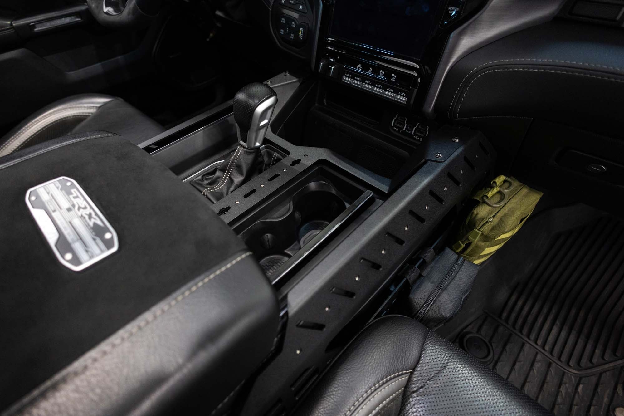 2021-2024 RAM TRX & 2025 RHO Center Console Molle Panels & Digital Device Bridge