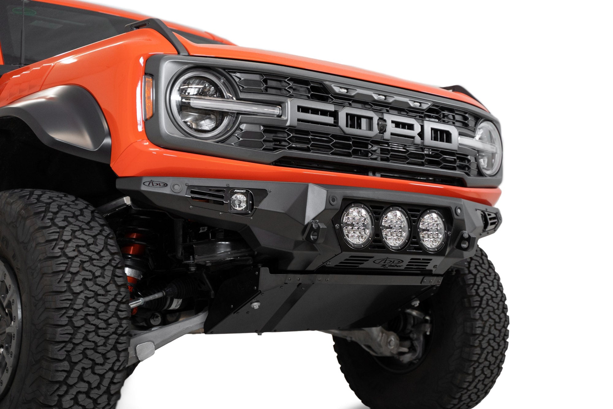 2022-2026 Ford Bronco Raptor Bomber Front Bumper (Rigid)