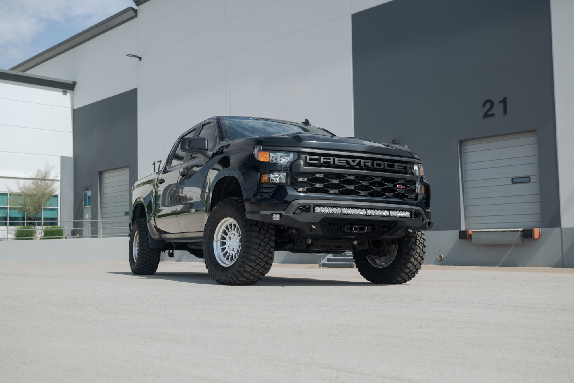 2022-2026 Chevy Silverado 1500 Stealth Fighter Front Bumper