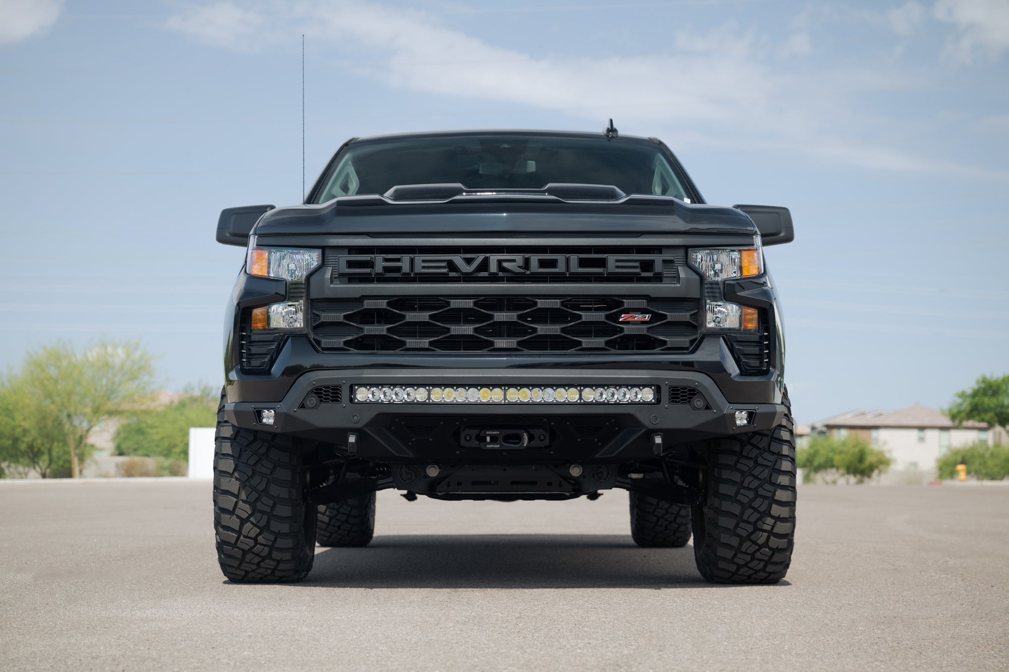 2022-2026 Chevy Silverado 1500 Stealth Fighter Front Bumper