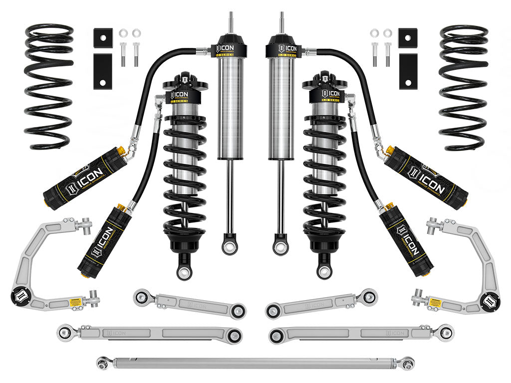 ICON 2023-2025 Toyota Sequoia, 3-4.25" Lift, Stage 2 3.0 Suspension System, Billet, CDCV