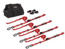 Motorcycle Tie-Down Kit – Black