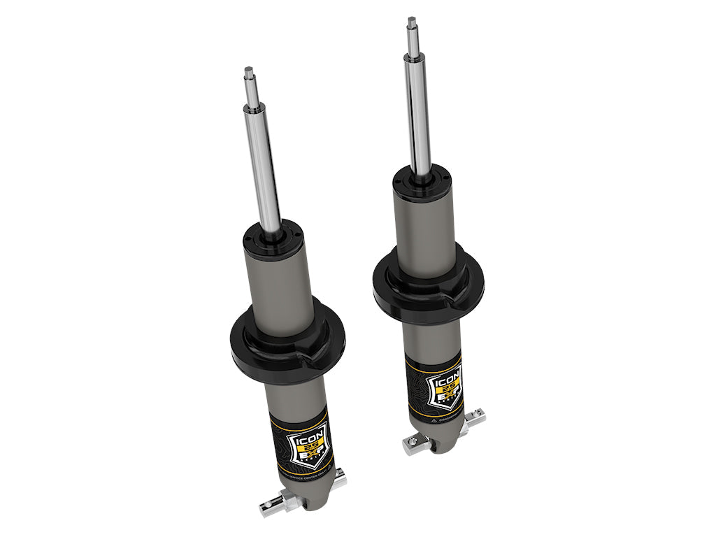 ICON 2021-2026 Ford Bronco, HOSS 1.0 Package, 1.375-3" Lift, Stage 2 Suspension System, Billet
