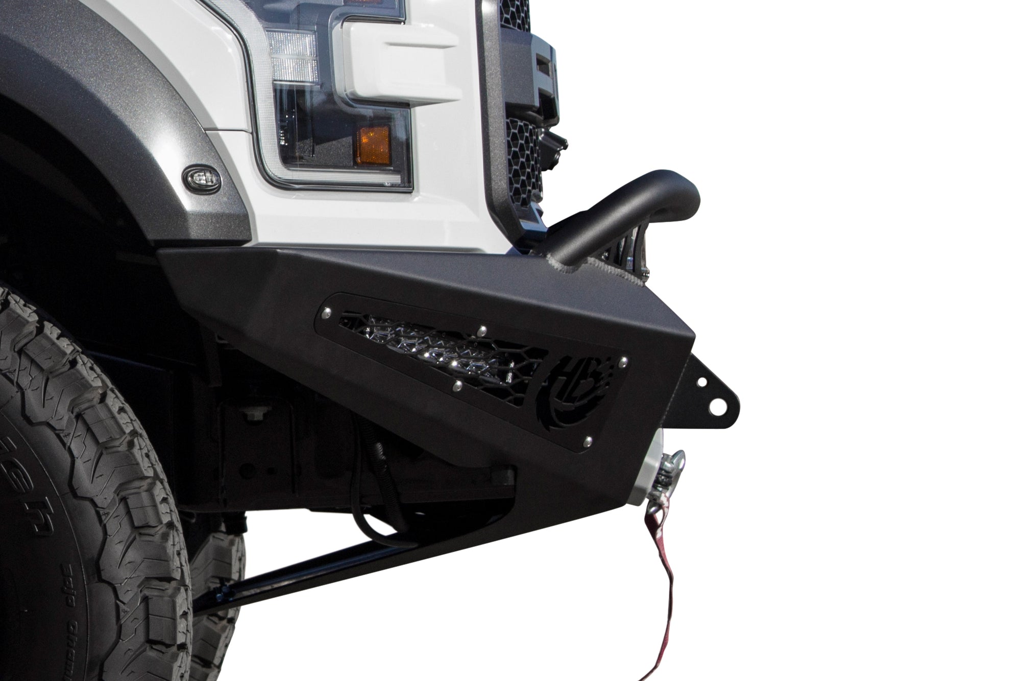 2017-2020 Ford F-150 Raptor HoneyBadger Front Bumper with Winch Mount | Heritage