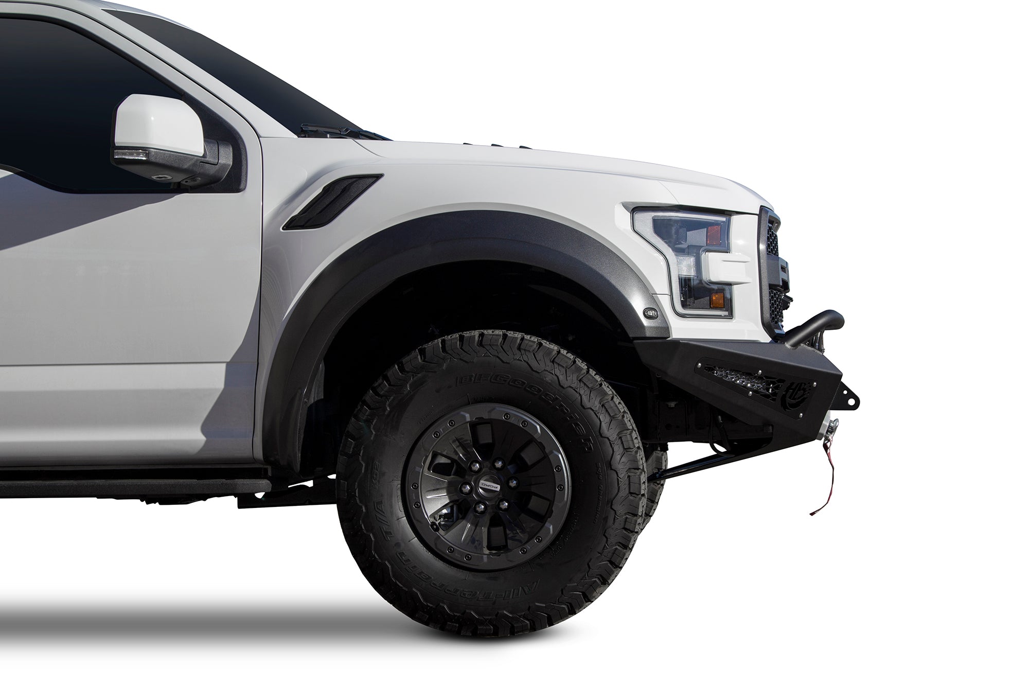 2017-2020 Ford F-150 Raptor HoneyBadger Front Bumper with Winch Mount | Heritage