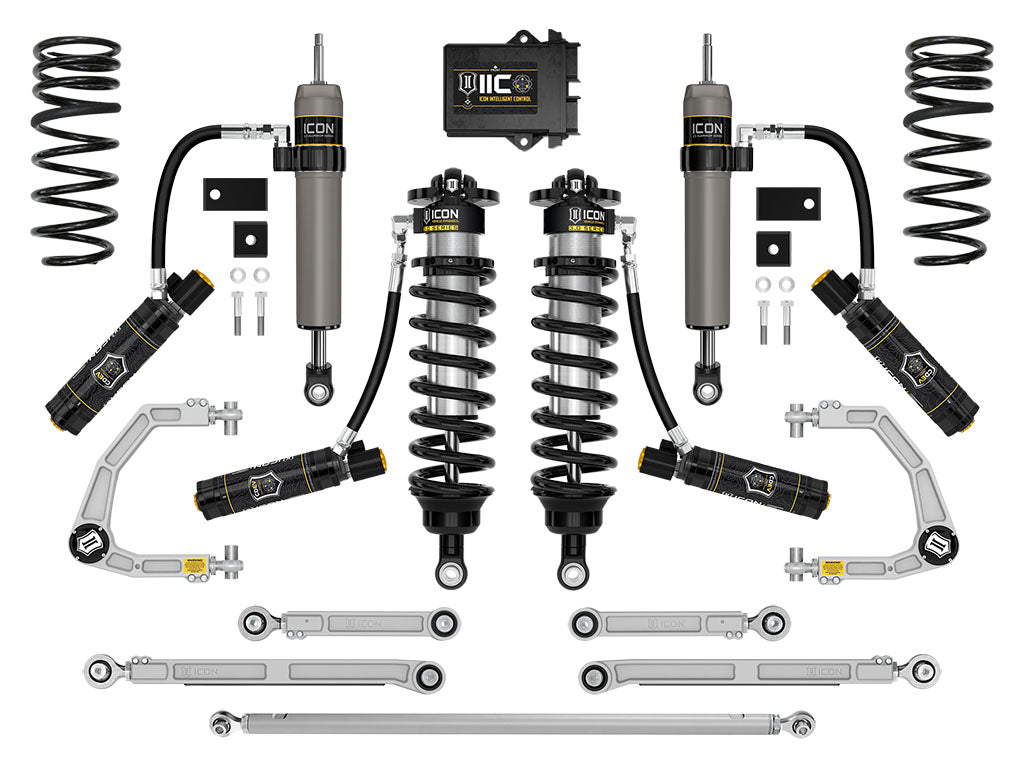 ICON 2023-2025 Toyota Sequoia, 3-4.25" Lift, Stage 3 3.0 Suspension System, Billet
