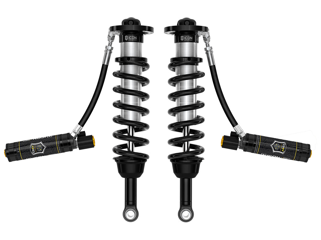 ICON 2025-2026 Toyota 4Runner 4WD, 1.25-3" Lift, Front, 2.5 Series Coilover Kit, Remote Reservoir w/ CDEV