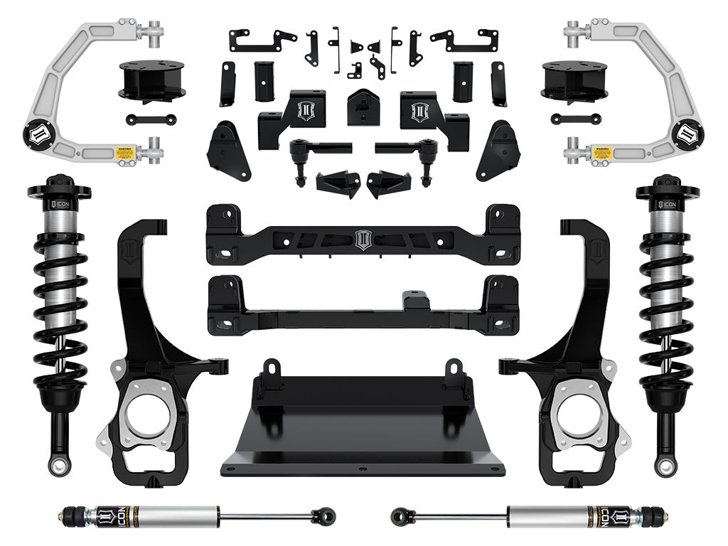 ICON 2022-2026 Toyota Tundra, 6" Lift, Stage 3 Suspension System, Billet