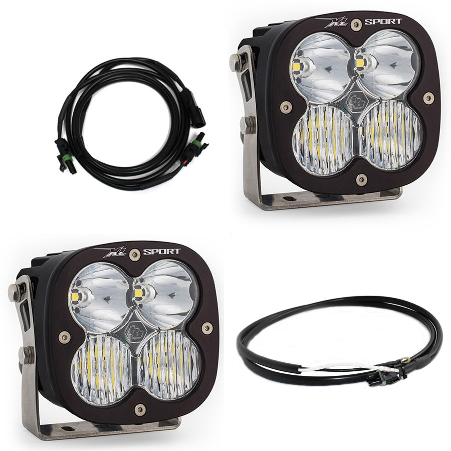 Jeep JL/JT XL Sport Bumper Light Kit - Jeep 2020-2026 Gladiator; 2018-2026 Wrangler JL