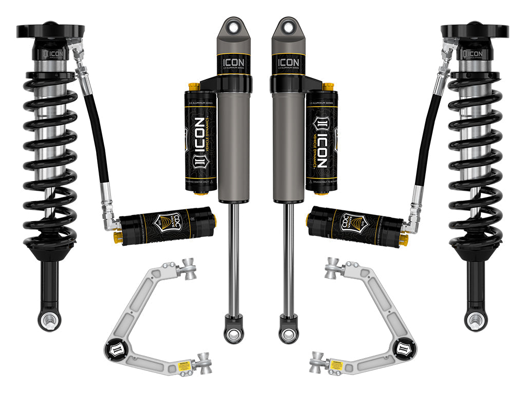 ICON 2023-2026 Chevrolet Colorado WT, LT, & Z71, 1.75-2.5" Lift, Stage 5 Suspension System, Billet