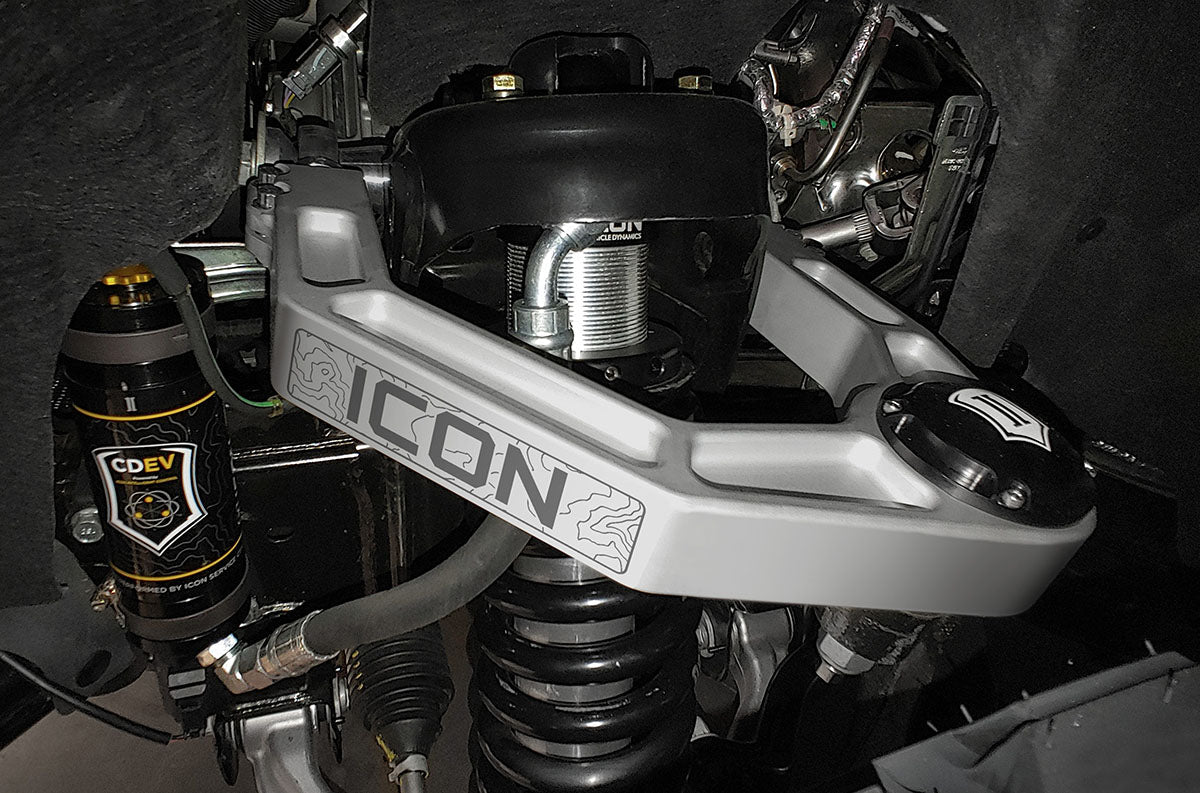 ICON 2021-2026 Ford Bronco, Sasquatch, 2-3" Lift, Stage 8 Suspension System, Billet, Heavy Rate Rear Springs