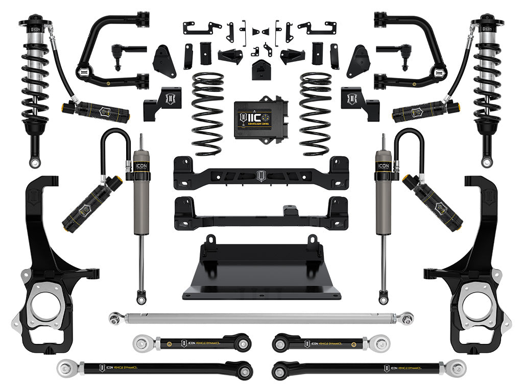 ICON 2022-2024 Toyota Tundra, 6" Lift, Stage 9 Suspension System, Tubular