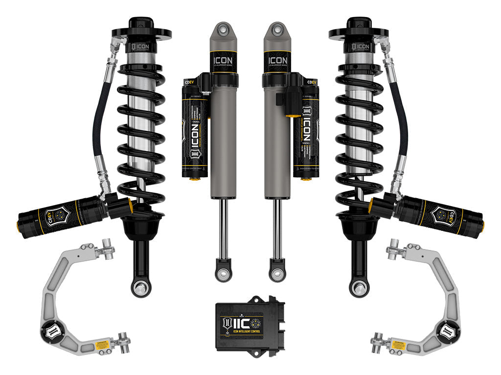 ICON 2021-2025 Ford F-150 Tremor, 2.5-3" Lift, Stage 5 Suspension System, Billet