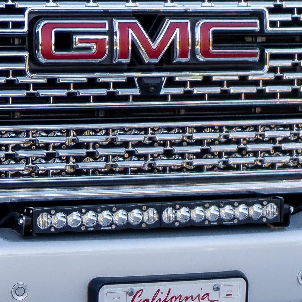 GMC S8 20 Inch Bumper Light Bar Kit - GMC 2020-23 Sierra 2500HD/3500HD