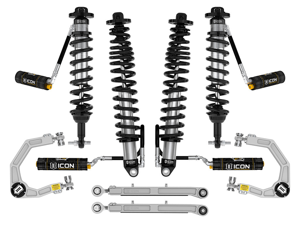 ICON 2021-2026 Ford Bronco, Sasquatch, 2-3" Lift, Stage 6 Suspension System, CDCV, Billet