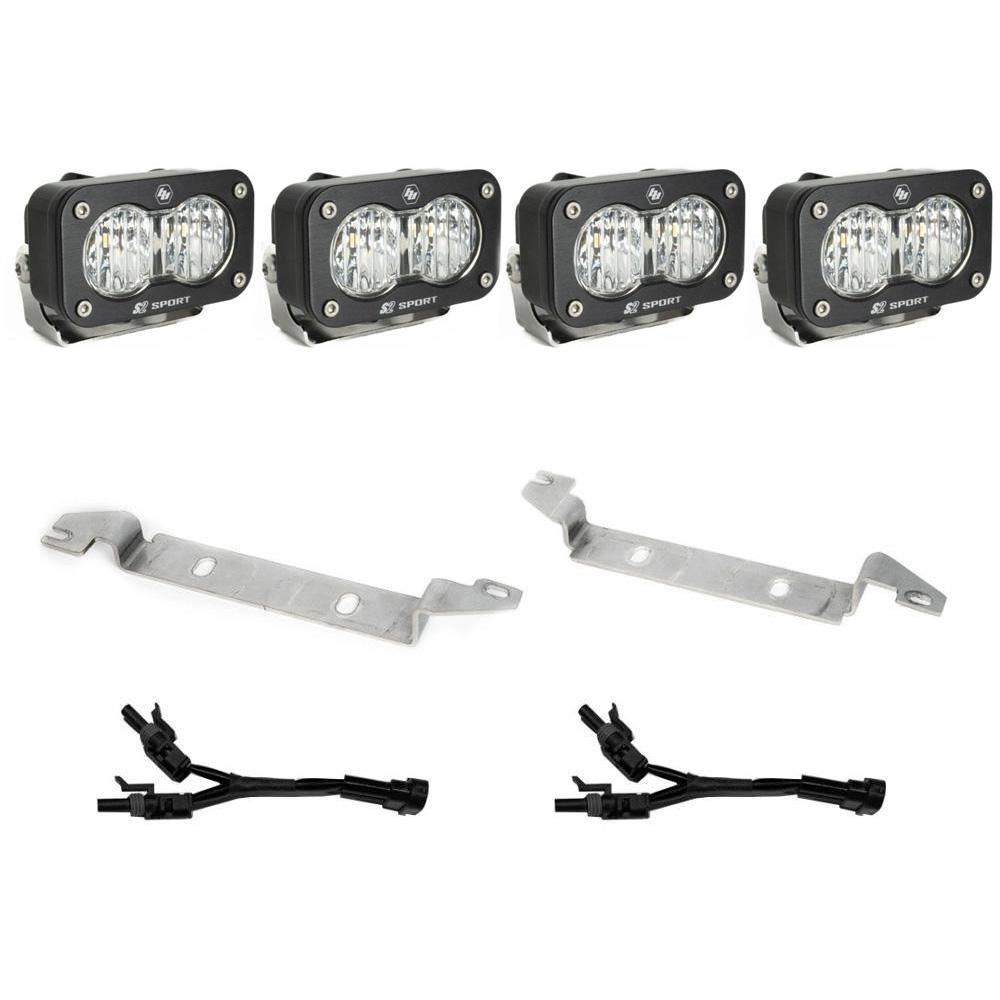 Toyota S2 Sport Dual Fog Pocket Light Kit - Toyota 2022-2026 Tundra