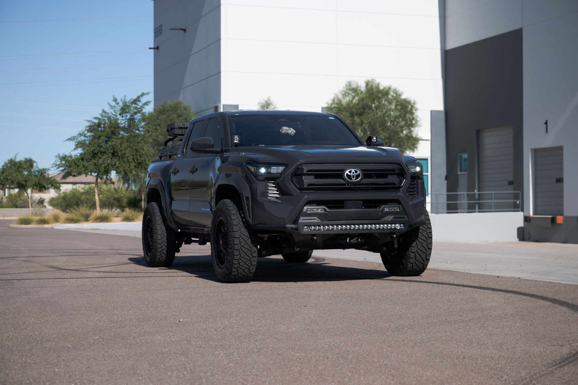 2024-2026 Toyota Tacoma Stealth Fighter Winch Front Bumper