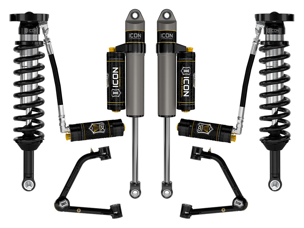 ICON 2023-2026 Chevrolet Colorado WT, LT, & Z71, 1.75-2.5" Lift, Stage 5 Suspension System, Tubular