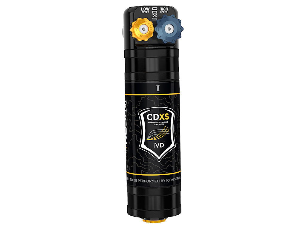 ICON 2020-2026 Chevrolet Silverado/GMC Sierra 2500/3500 HD, 0-3.5” Lift, Front, V.S. 3.0 Shock Absorbers, Remote Reservoir w/ CDXS, Pair