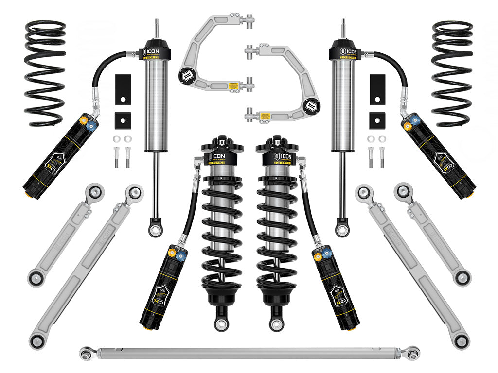 ICON 2022-2025 Toyota Tundra, 1.25-3.25" Lift, Stage 3, 3.0 Suspension System, Billet, CDXS