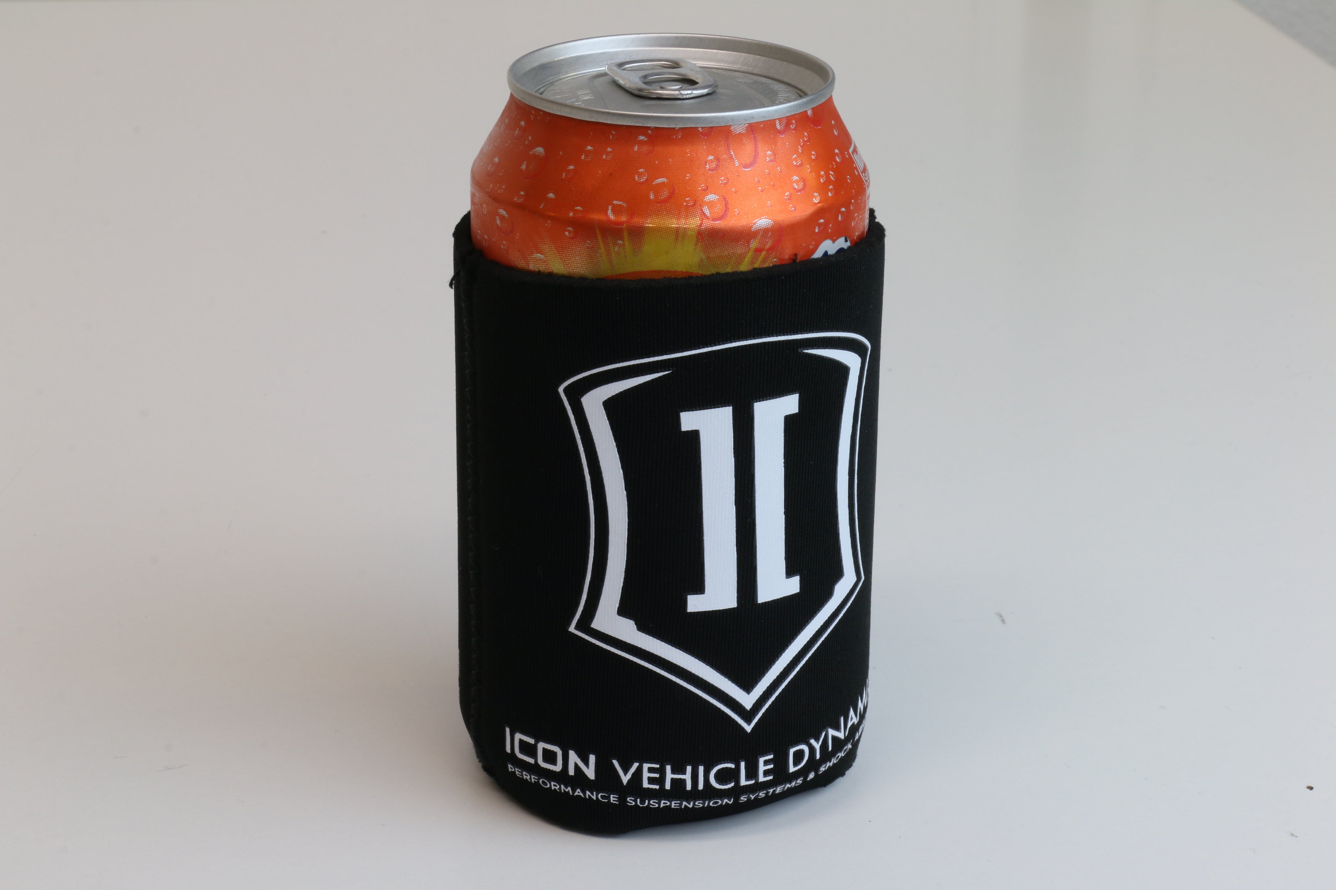 ICON Koozie, Black w/Shield Logo