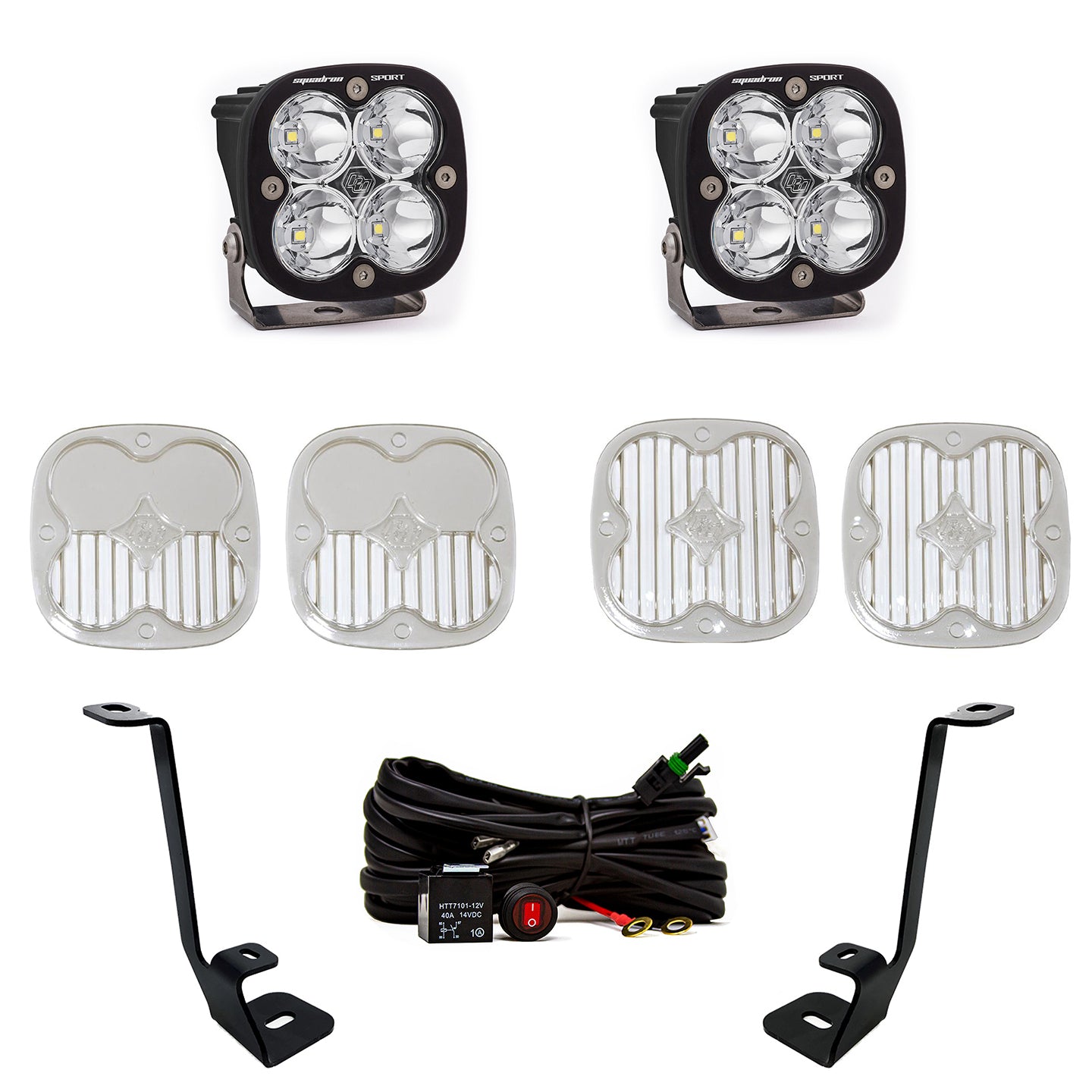 Ford Squadron Sport A-Pillar Light Kit - Ford 2021-23 F-150