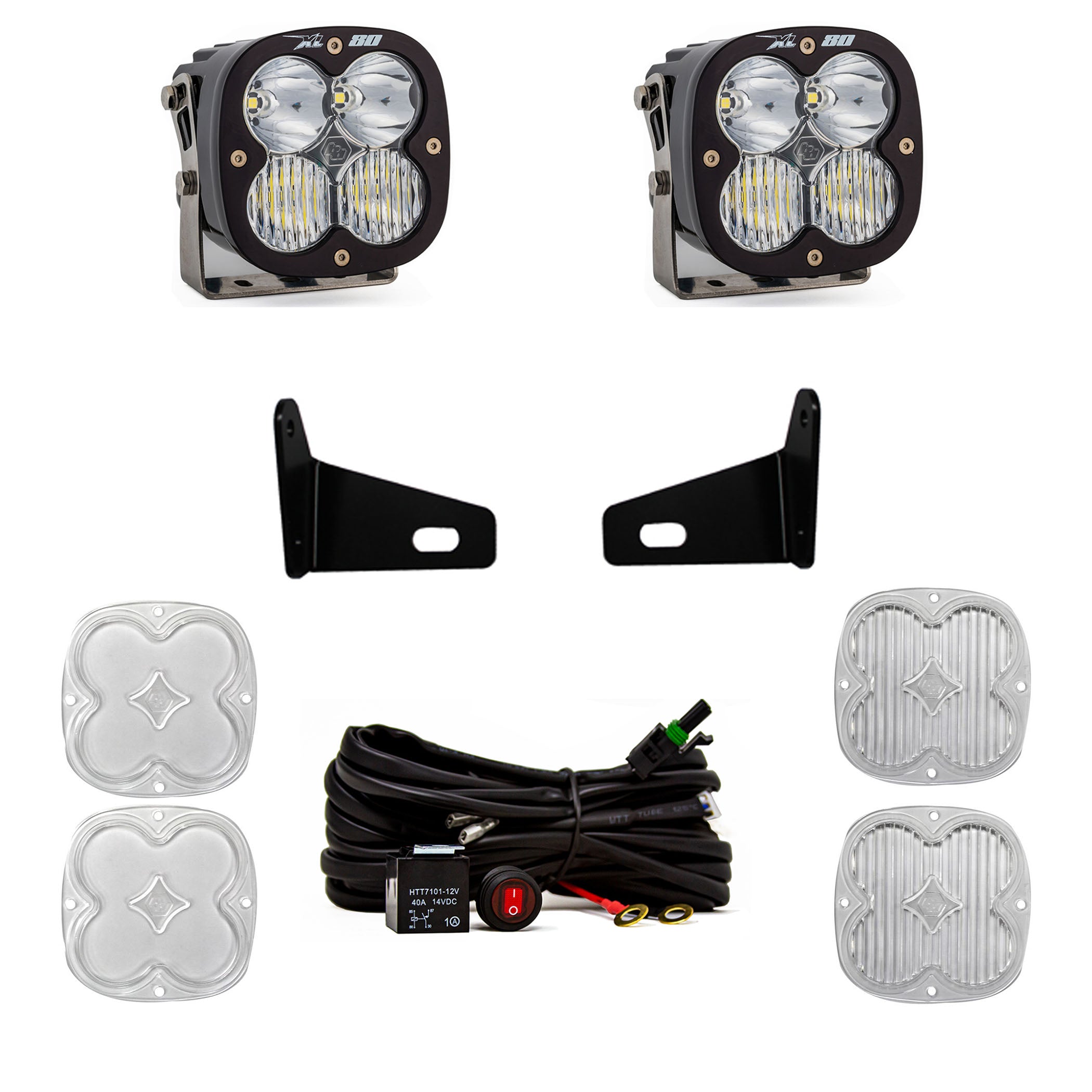 Can-Am XL80 A-Pillar Light Kit - Can-Am 2017-24 Maverick X3