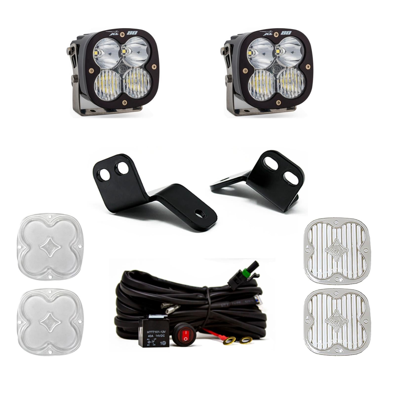 Polaris XL80 A-Pillar Light Kit - Polaris 2014-22 RZR XP 1000; XP Turbo; Turbo S