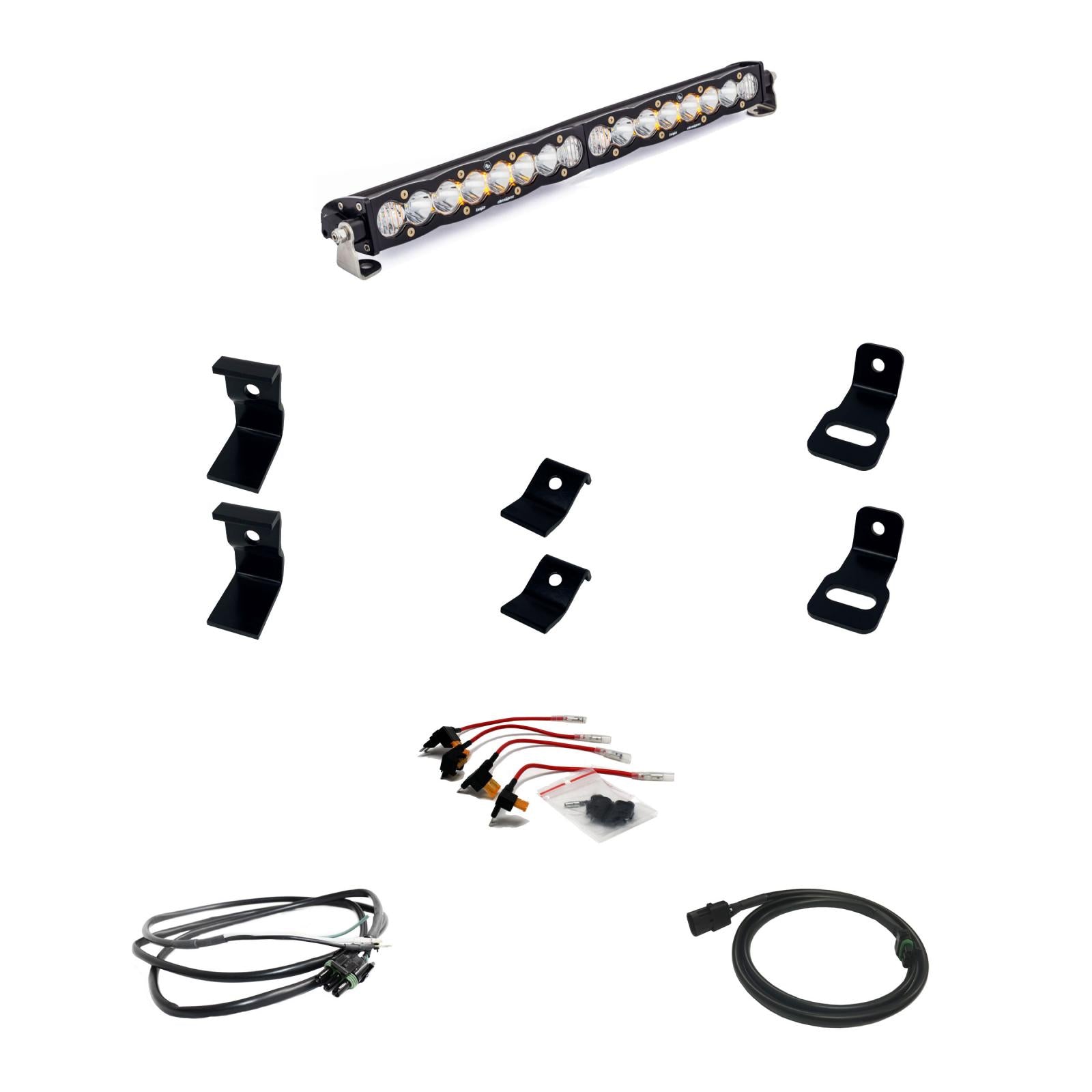 RAM S8 20 Inch Grille Light Kit - RAM 2019-24 1500 Rebel; 2021-24 1500 TRX