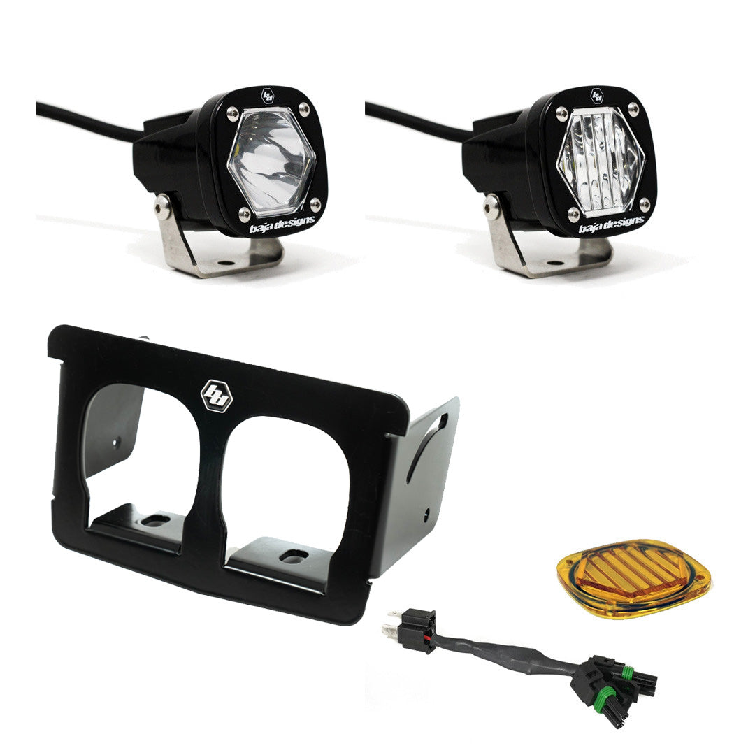 Dual S1 Headlight Kit - Suzuki, DRZ400/S/SM, DR650/SE/R/RE/S Dual S1 Headlight Kit