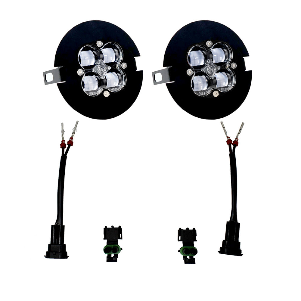 Ford/Toyota Squadron SAE Fog Pocket Light Kit - Ford 2006-14 F-150; Toyota 2005-11 Tacoma; 2007-13 Tundra