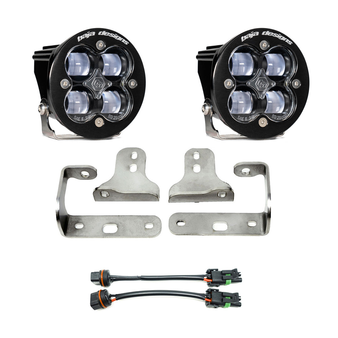 Jeep JL/JT Squadron-R SAE Fog Pocket Light Kit - Jeep 2020-2026 Gladiator; 2018-2026 Wrangler JL