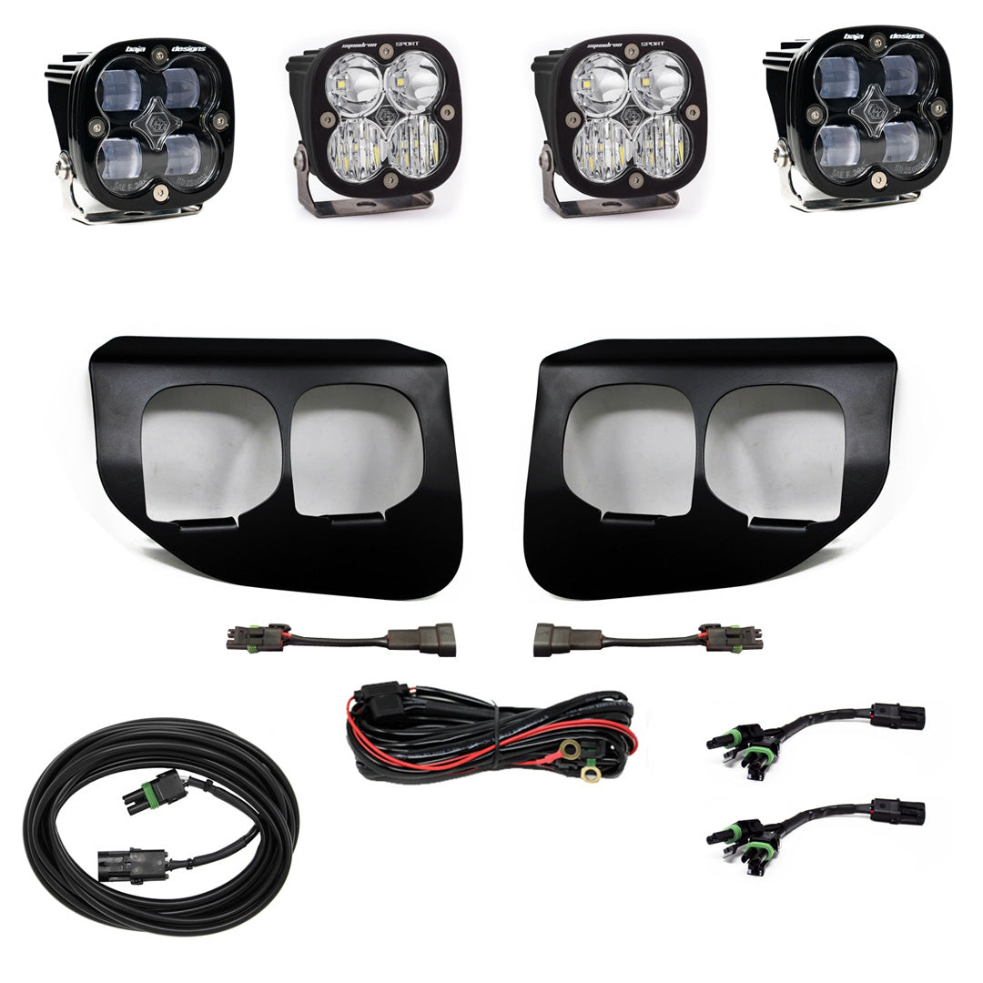 Ford Squadron SAE/Sport Fog Pocket Light Kit - Ford 2020-22 F-250/350 Super Duty