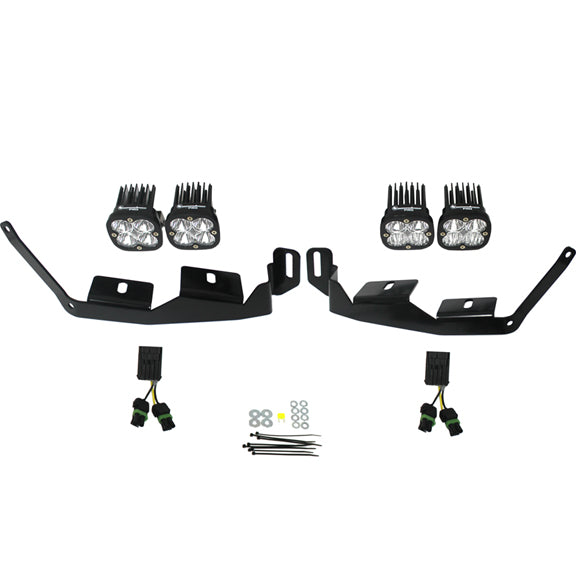 Polaris Squadron Sport Headlight Kit - Polaris 2018-21 RZR RS1; 2014-22 RZR XP 1000; 2018-21 RZR XP Turbo-S